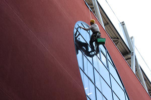 travaux d'accès difficiles - nettoyage de vitres en hauteur caen