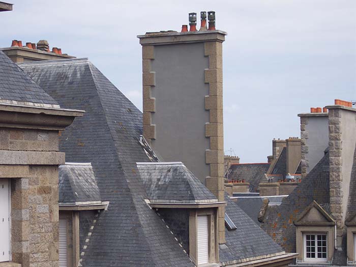 MCF Caen - demoussage toiture calvados